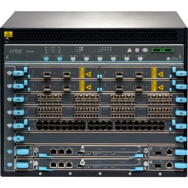 Juniper EX9204 Switch Chassis - Manageable - 3 Layer Supported - 6U High - Rack-mountable - 1 Year Limited Warranty