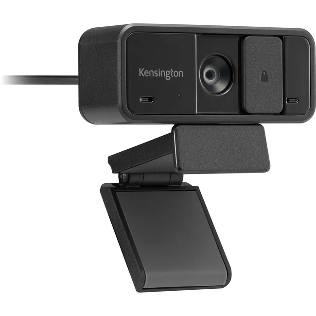 Kensington W1050 Webcam - 2 Megapixel - 30 fps - Black - USB Type A - Retail - 1920 x 1080 Video - CMOS Sensor - Fixed Focus - 95&deg; Angle - 2x Digital Zoom - Microphone