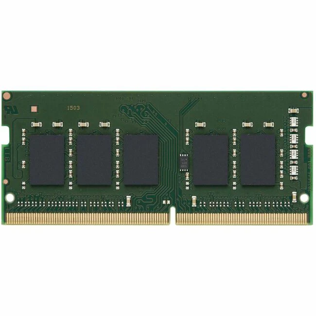 Kingston 16 GB DDR4 SDRAM Memory Module - For PC/Server, Motherboard, Notebook - 16 GB - DDR4-3200/PC4-25600 DDR4 SDRAM - 3200 MHz Single-rank Memory - CL22 - 1.20 V - ECC - Unbuffered - 260-pin - SoDIMM - Lifetime Warranty