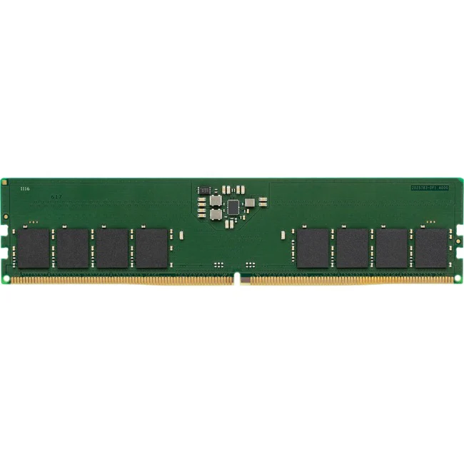 Kingston 16GB DDR5 SDRAM Memory Module - For Computer, Motherboard, Desktop PC - 16 GB - DDR5-5600/PC5-44800 DDR5 SDRAM - 5600 MHz Single-rank Memory - CL46 - 1.10 V - Non-ECC - Unbuffered - 288-pin - DIMM - Lifetime Warranty