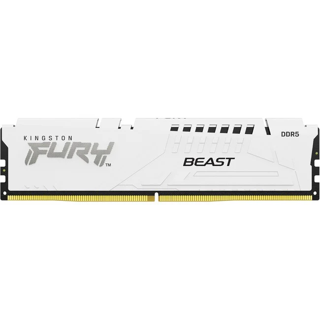 Kingston FURY Beast 32GB DDR5 SDRAM Memory Module - For Motherboard, Computer - 32 GB (1 x 32GB) - DDR5-5600/PC5-44800 DDR5 SDRAM - 5600 MHz Dual-rank Memory - CL36 - 1.25 V - Non-ECC - Unbuffered - 288-pin - DIMM - Lifetime Warranty
