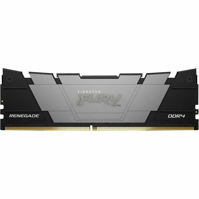 Kingston FURY Renegade 16GB (2 x 8GB) DDR4 SDRAM Memory Kit - For Motherboard - 16 GB (2 x 8GB) - DDR4-4000/PC4-32000 DDR4 SDRAM - 4000 MHz Single-rank Memory - CL19 - 1.35 V - Non-ECC - Unbuffered - 288-pin - DIMM