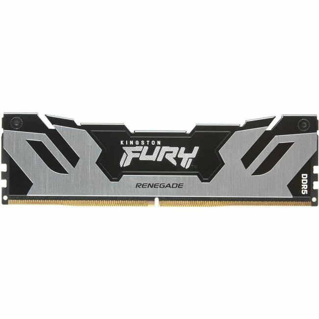 Kingston FURY Renegade 24GB DDR5 SDRAM Memory Module - For Motherboard, Computer - 24 GB (1 x 24GB) - DDR5-7200/PC5-57600 DDR5 SDRAM - 7200 MHz - CL38 - 1.45 V - On-die ECC - Unbuffered - 288-pin - DIMM - Lifetime Warranty