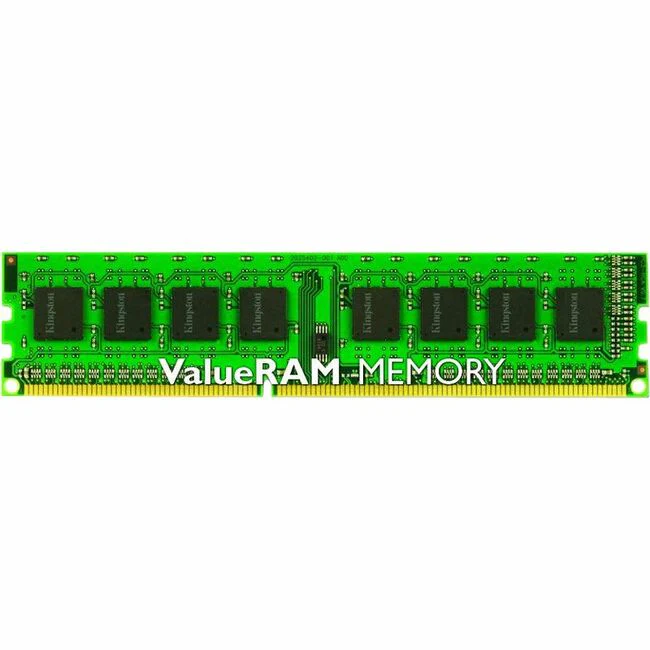 Kingston ValueRAM 4GB DDR3 SDRAM Memory Module - For Desktop PC - 4 GB (1 x 4GB) - DDR3-1600/PC3-12800 DDR3 SDRAM - 1600 MHz - CL11 - 1.50 V - Non-ECC - Unbuffered - 240-pin - DIMM - Lifetime Warranty