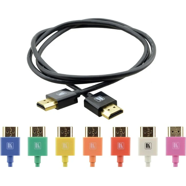 Kramer C-HM/HM/PICO/WH-6 Ultra Slim Flexible HighSpeed HDMI Cable with Ethernet - White