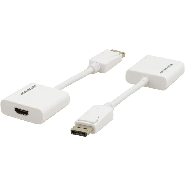 Kramer DisplayPort (M) to HDMI (F) 4K Active Adapter Cable