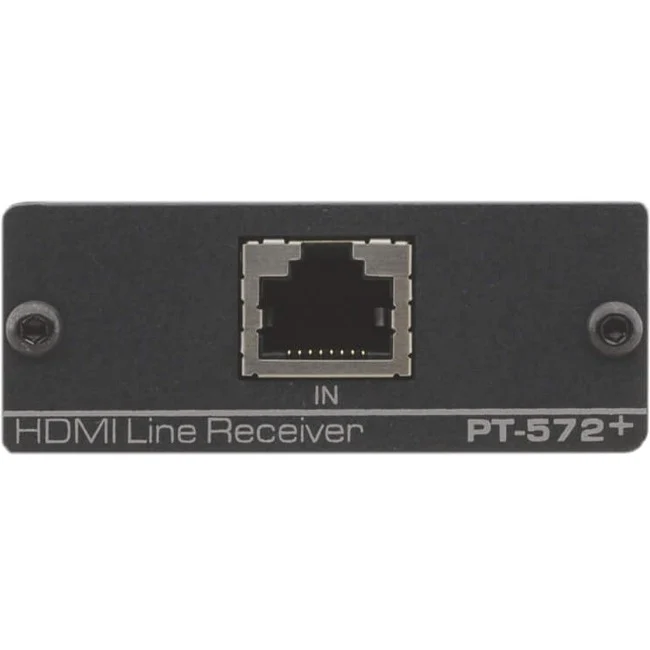Kramer HDMI over Twisted Pair Receiver - 1 Input Device - 1 Output Device - 295.28 ft Range - 1 x HDMI In - Twisted Pair - Category 7 - Rack-mountable
