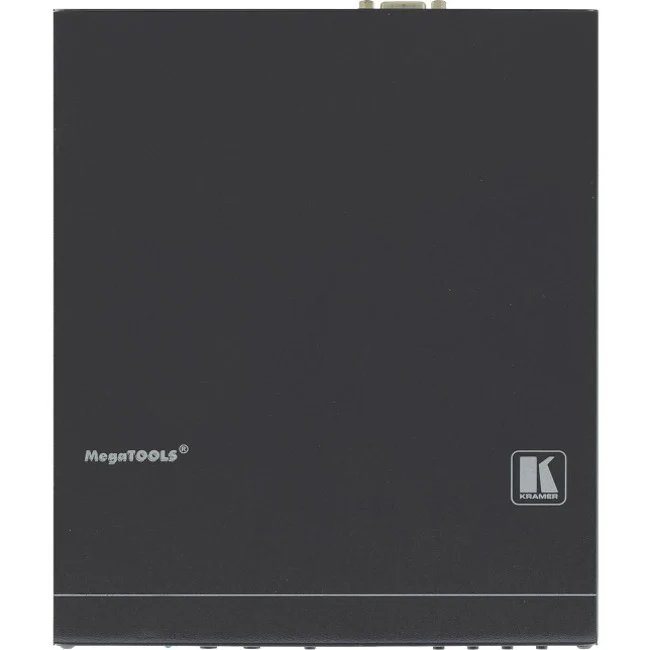 Kramer MegaTOOLS VP-428H2 Video Extender Transmitter - 3 Input Device - 328.08 ft Range - 2 x Network (RJ-45) - 1 x USB - 1 x HDMI In - 1 x VGA In - DisplayPort - 4K - 4096 x 2160 - Twisted Pair