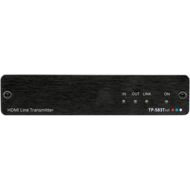 Kramer TP-583Txr 4K HDR HDMI Transmitter with RS-232 & IR over Extended-Reach HDBaseT - 1 Input Device - 656.17 ft Range - 1 x Network (RJ-45) - 1 x HDMI In - 4K UHD - 4096 x 2160 - Twisted Pair