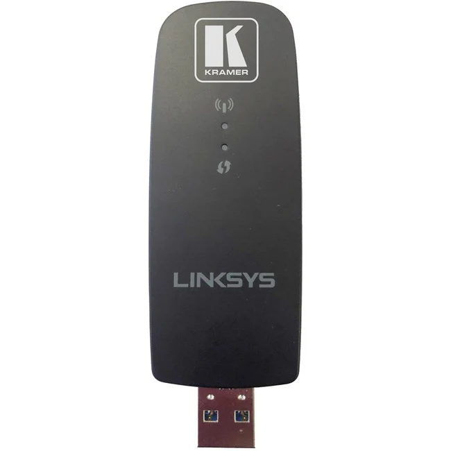 Kramer VIAcast IEEE 802.11ac WiMedia Adapter for Projector - USB 3.0 - 2.40 GHz ISM - 5 GHz UNII - External