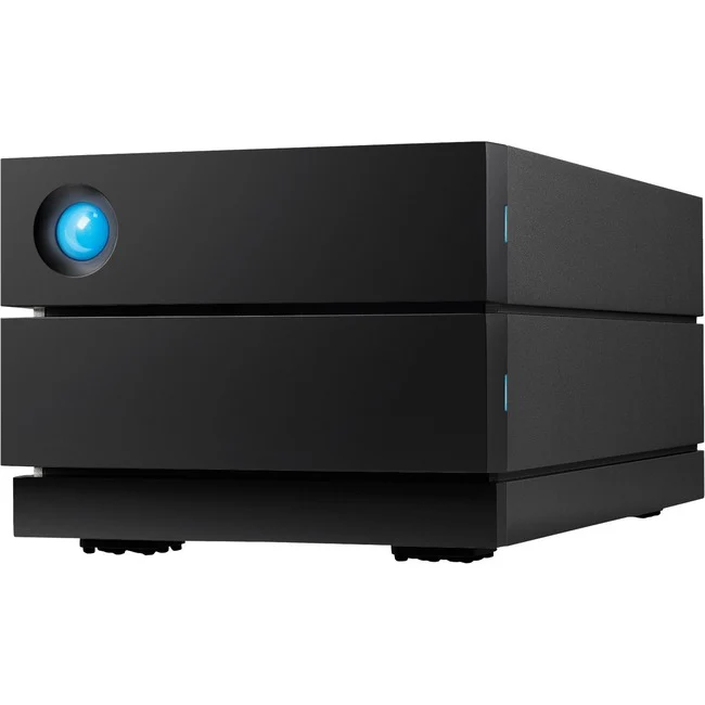 LaCie 2big RAID Professional Desktop RAID Storage - 2 x HDD Supported - 16 TB Supported HDD Capacity - 8 TB Installed HDD Capacity - RAID Supported - 0, 1 RAID Levels - 2 x Total Bays - 2 x 3.5" Bay - 1 USB Port(s) - Desktop