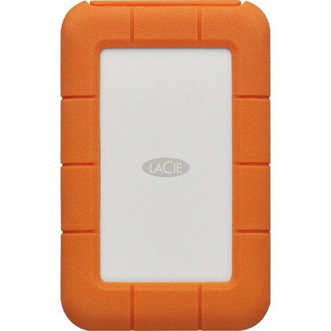 LaCie Rugged SECURE STFR2000403 2 TB Portable Hard Drive - External - USB 3.1 Type C - 2 Year Warranty - Retail
