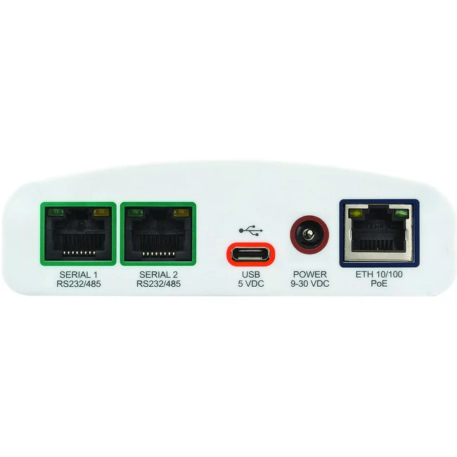 Lantronix SGX 5150 IoT Gateway Device - 256 MB - Twisted Pair - 1 x Network (RJ-45) - 1 x USB - 2 x Serial Port - 10/100Base-TX - Fast Ethernet - IEEE 802.11a/b/g/n/ac - Wireless LAN - ISM Band ISM Band - UNII Band UNII Band