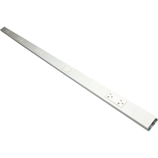 Legrand Steel Plugmold Multioutlet Strip - 10 x AC Power - 120 V AC Voltage - Ivory