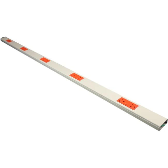 Legrand Steel Plugmold Multioutlet Strip - 12 x AC Power - Ivory
