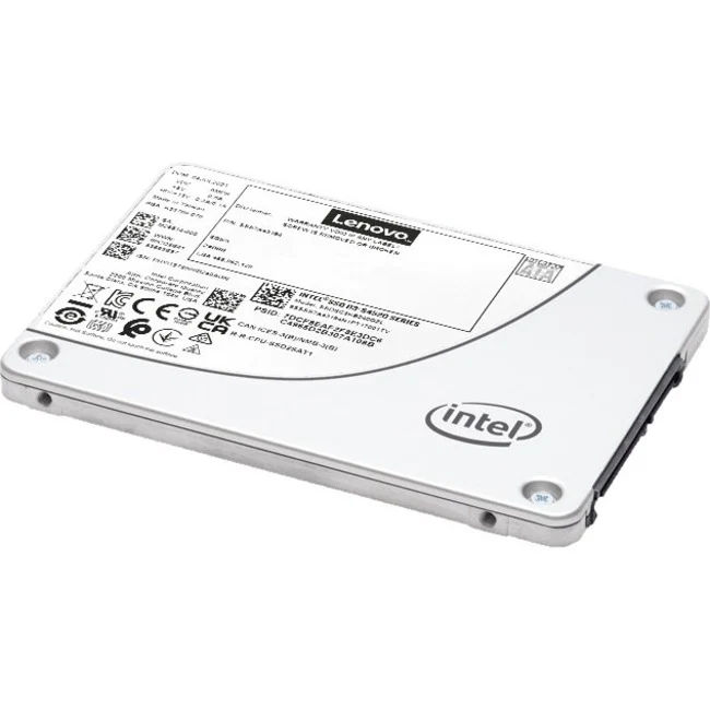 Lenovo S4520 240 GB Solid State Drive - 2.5" Internal - SATA (SATA/600) - Read Intensive - Server Device Supported - 2.5 DWPD - 1024 TB TBW - 470 MB/s Maximum Read Transfer Rate - Hot Swappable - 256-bit AES Encryption Standard - 1 Year Warranty