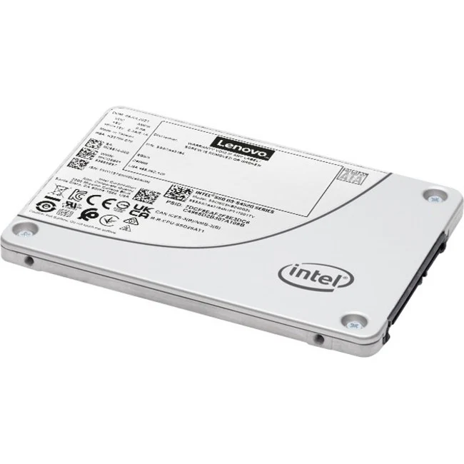 Lenovo S4520 480 GB Solid State Drive - 2.5" Internal - SATA (SATA/600) - 2.5" Carrier - Read Intensive - Server, Storage System Device Supported - 2.8 DWPD - 2560 TB TBW - 550 MB/s Maximum Read Transfer Rate - Hot Swappable - 256-bit Encryption Standard