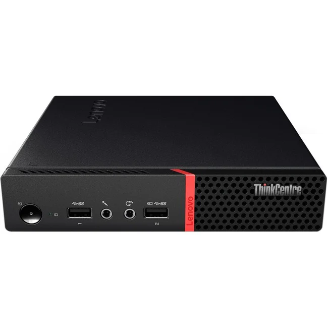 Lenovo ThinkCentre M715q 10VL000JCA Tiny Thin Client - AMD A-Series A6-8570E Dual-core (2 Core) 3 GHz - 4 GB RAM DDR4 SDRAM - 32 GB SSD - Ethernet - Windows 10 IoT EnterpriseFrench) - HDMI - DisplayPort - VGA - Network (RJ-45) - 6 Total USB Port(s) - 6 US
