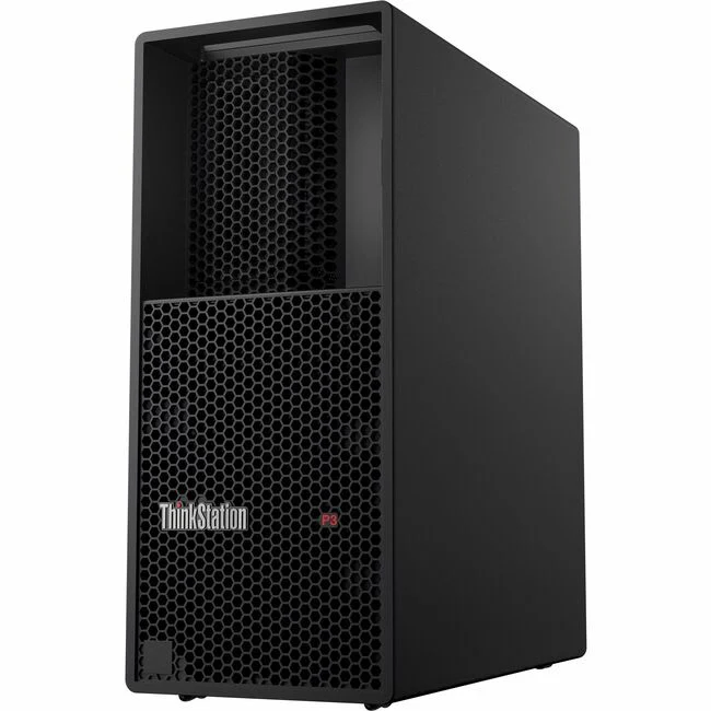 Lenovo ThinkStation P3 30GS002VUS Workstation - Intel Core i7 Hexadeca-core (16 Core) i7-13700 13th Gen 2.10 GHz - 16 GB DDR5 SDRAM RAM - 512 GB SSD - Tower - Intel W680 Chip - Windows 11 Pro - NVMe Controller - English Keyboard - Gigabit Ethernet - vPro