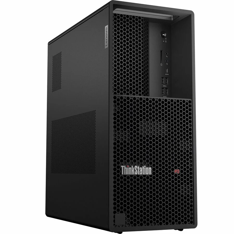 Lenovo ThinkStation P3 30GS0034CA Workstation - 1 x Intel Core i5 Tetradeca-core (14 Core) i5-13500 13th Gen 2.50 GHz - 16 GB DDR5 SDRAM RAM - 512 GB SSD - Tower - Intel W680 Chip - Windows 11 Pro 64-bit - Intel UHD Graphics 770 Graphics - Serial ATA/600