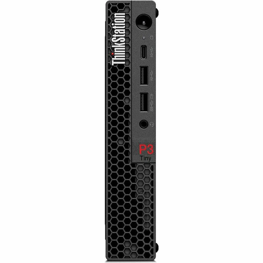 Lenovo ThinkStation P3 30H00010CA Workstation - 1 x Intel Core i9 Tetracosa-core (24 Core) i9-13900T 13th Gen 1.10 GHz - 16 GB DDR5 SDRAM RAM - 512 GB SSD - Tiny - Intel Q670 Chip - Windows 11 Pro 64-bit - NVIDIA T1000 8 GB Graphics - 0, 1 RAID Levels - G