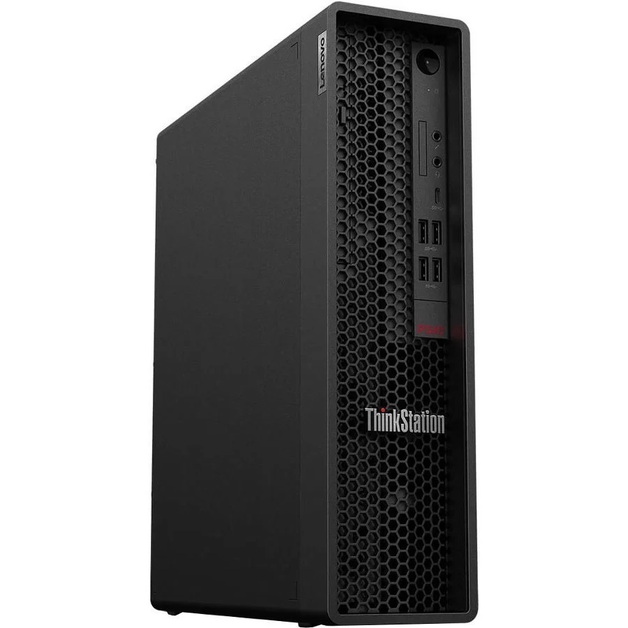 Lenovo ThinkStation P340 30DK000RCA Workstation - 1 x Intel Hexa-core (6 Core) i5-10500 3.10 GHz - 8 GB DDR4 SDRAM RAM - 256 GB SSD - Small Form Factor - Windows 10 Pro 64-bit - DVD-Writer - French Keyboard - Ethernet