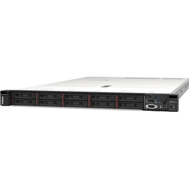 Lenovo ThinkSystem SR630 V2 7Z71A01VNA 1U Rack Server - Intel - Serial ATA/600 Controller - Intel C621A Chip - 2 Processor Support - 4 TB RAM Support - 0, 1, 5, 10 RAID Levels - Matrox G200 Up to 16 MB Graphic Card - Gigabit Ethernet - Hot Swappable Bays