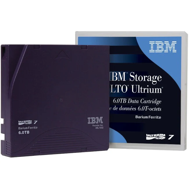 Lenovo Ultrium 7 Data Cartridge 1-Pack - LTO-7 - 6 TB (Native) / 15 TB (Compressed) - 3149.61 ft Tape Length - 1 Pack