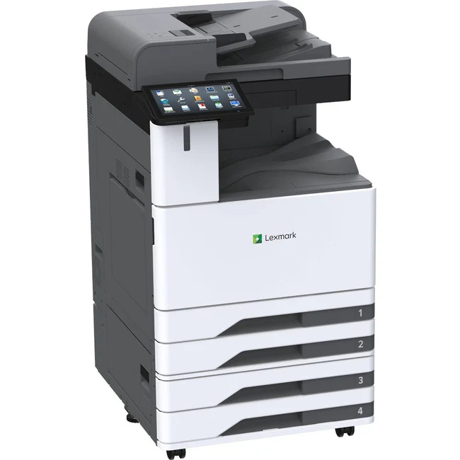 Lexmark CX944adtse Laser Multifunction Printer - Color - TAA Compliant - Copier/Fax/Printer/Scanner - 65 ppm Mono/65 ppm Color Print - 2400 x 600 dpi Print - Automatic Duplex Print - Up to 340000 Pages Monthly - Color Flatbed Scanner - 600 dpi Optical Sca