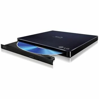 LG WP50NB40 Blu-ray Writer - External - Black - BD-R/RE Support - 24x CD Read/24x CD Write/16x CD Rewrite - 6x BD Read/6x BD Write/2x BD Rewrite - 8x DVD Read/8x DVD Write/8x DVD Rewrite - Double-layer Media Supported - USB 2.0