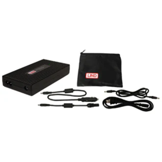 Lind Electronics ACDC9020-DE01 Auto/Airline/AC Adapter - 110 V AC, 220 V AC Input - 20 V DC/5 A, 5 V DC Output