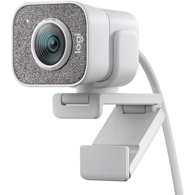 Logitech StreamCam Webcam - 60 fps - White - USB 3.1 - 1920 x 1080 Video - Auto-focus - 78° Angle - Microphone - Computer, Monitor
