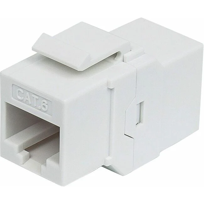 Manhattan Cat6 Inline Coupler, Keystone Type