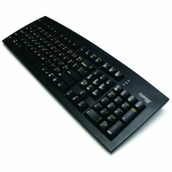 Matias Optimizer Keyboard - USB - QWERTY - Black - Pack of 1