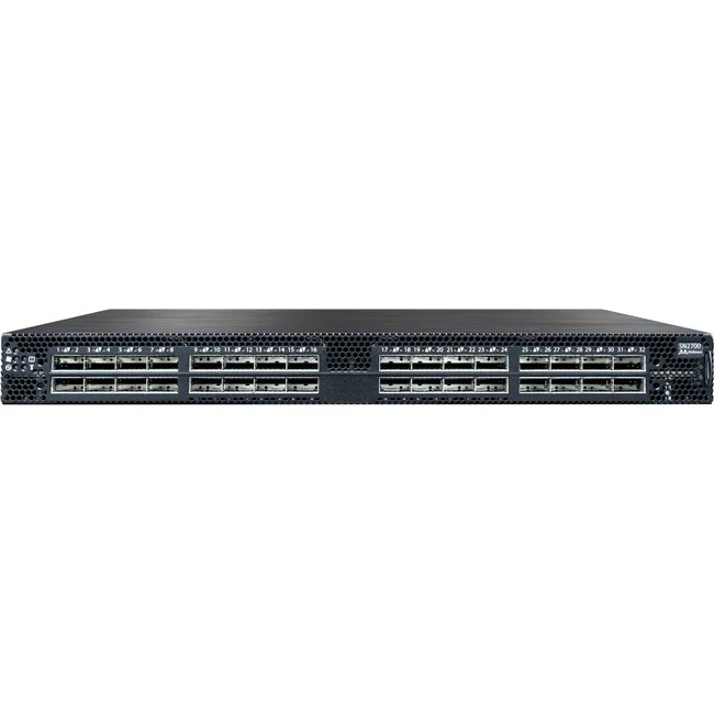 Mellanox SN2700 Open Ethernet Switch - 3 Layer Supported - Modular - 235 W Power Consumption - Optical Fiber - 1U High - Rack-mountable - 1 Year Limited Warranty