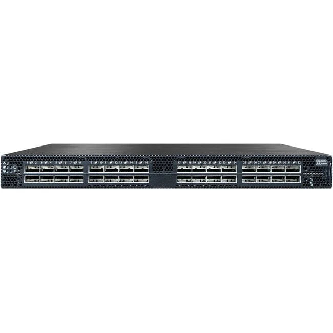 Mellanox Spectrum-2 MSN3700-VS2F Ethernet Switch - Manageable - 3 Layer Supported - Modular - Optical Fiber - 1U High - Rack-mountable, Rail-mountable - 1 Year Limited Warranty