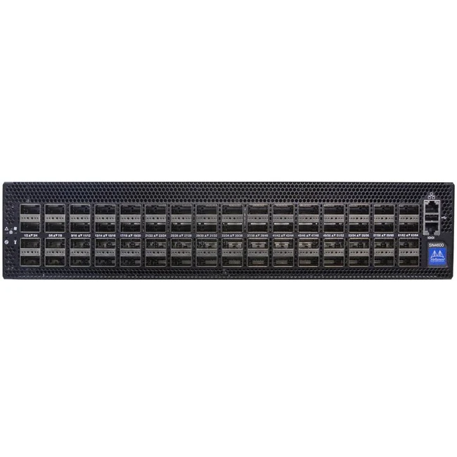 Mellanox Spectrum-3 MSN4600-CS2RC Ethernet Switch - Manageable - 3 Layer Supported - Modular - Optical Fiber - 2U High - Rack-mountable, Rail-mountable - 1 Year Limited Warranty