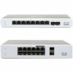 Meraki MS130-8-HW Ethernet Switch - 8 Ports - Manageable - Gigabit Ethernet - 10/100/1000Base-T, 1000Base-X - 2 Layer Supported - 2 SFP Slots - 120 W PoE Budget - Optical Fiber, Twisted Pair - PoE Ports - Rack-mountable