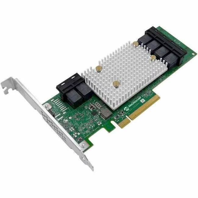 Microchip Adaptec SmartHBA 2100-24i Single - 12Gb/s SAS - PCI Express 3.0 x8 - Plug-in Card - RAID Supported - 0, 1, 10, 5 RAID Level - 6 x SFF-8643 - 24 Total SAS Port(s) - 24 SAS Port(s) Internal - PC, Linux