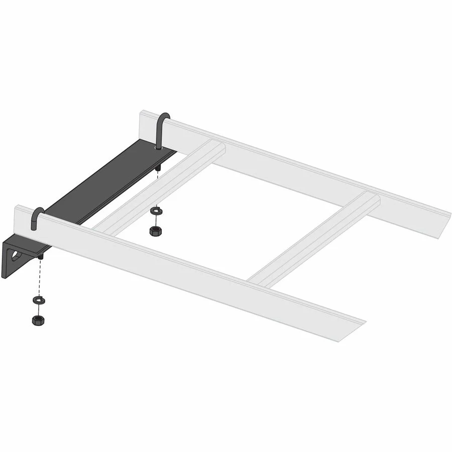 Middle Atlantic Ladder Wall Support Bracket, 18 Inches and 24 Inches Wide