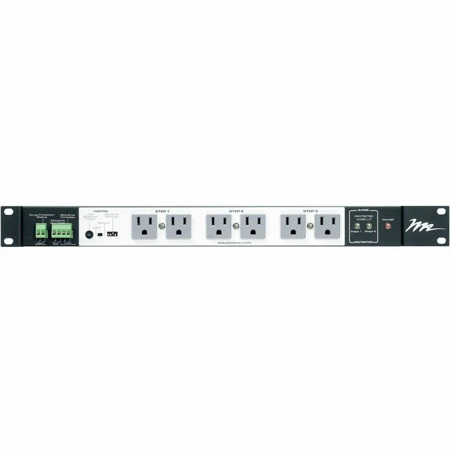 Middle Atlantic Multi-Mount PDS-1615R 16-Outlets PDU - NEMA L5-15P - 16 x AC Power - 120 V AC - 1U - Horizontal/Vertical - Rack-mountable