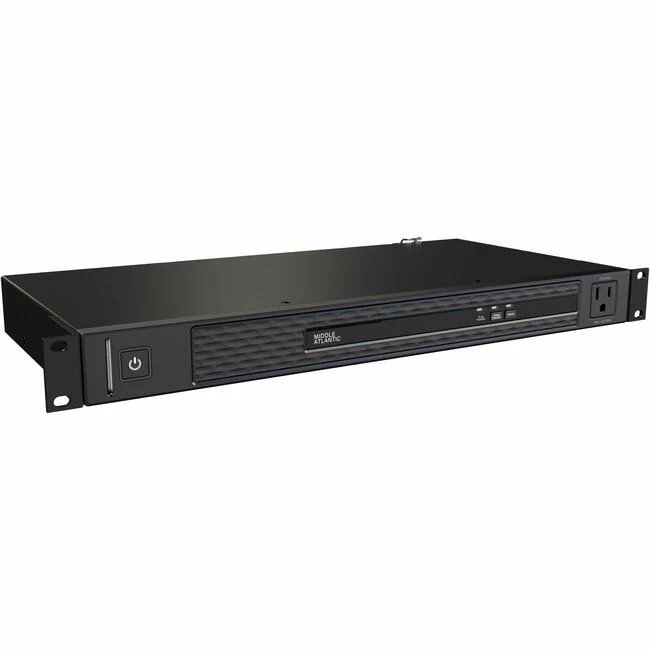 Middle Atlantic NEXSYS Rackmount Power Multi-Stage Surge Protection - PDX-915R - NEMA 5-15P - 9 x NEMA 5-15R - 120 V AC - 1U - Rack-mountable - Rack