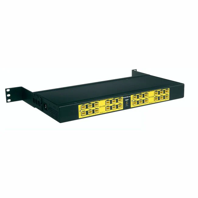 Middle Atlantic PD-DC-300-12V 24-Outlets PDU - NEMA 5-15P - 24 x Screw Terminal - 120 V AC, 230 V AC - 0U/1U - Rack-mountable
