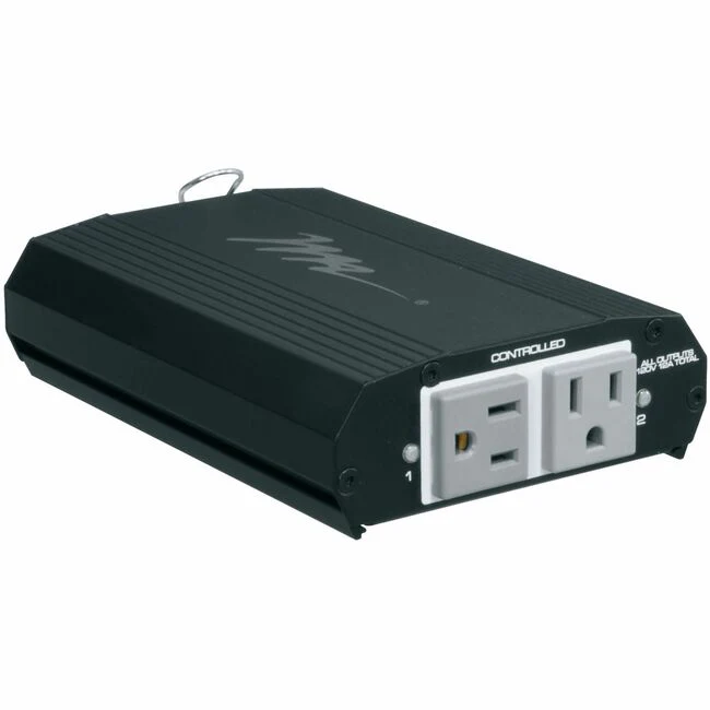 Middle Atlantic Select RLNK-215 2-Outlet PDU - Basic - NEMA 5-15P - 2 x AC Power - 120 V AC - Compact