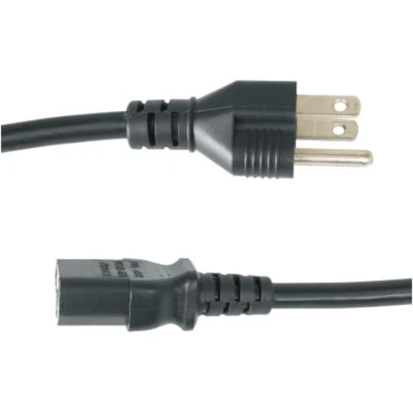 Middle Atlantic Standard IEC Power Cord, 6 Inches - 100 Piece