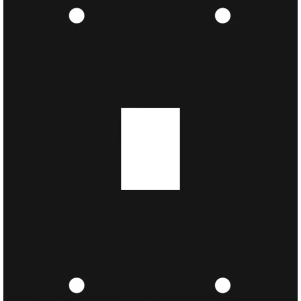 Middle Atlantic UCP Module, One Keystone Punchout