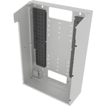 Middle Atlantic VWM Series Split Door Back Pan, 36" High, 10" Deep, White Finish