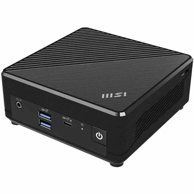 MSI Cubi N Cubi N ADL-020BUS Barebone System - Intel Celeron - Intel Chip - 8 GB DDR3L SDRAM DDR3L-1600/PC3-12800 Maximum RAM Support - 2 Total Memory Slots - Serial ATA Controller - Intel HD Graphic Graphic(s) - 1 2.5" Bay(s) - Gigabit Ethernet - Windows