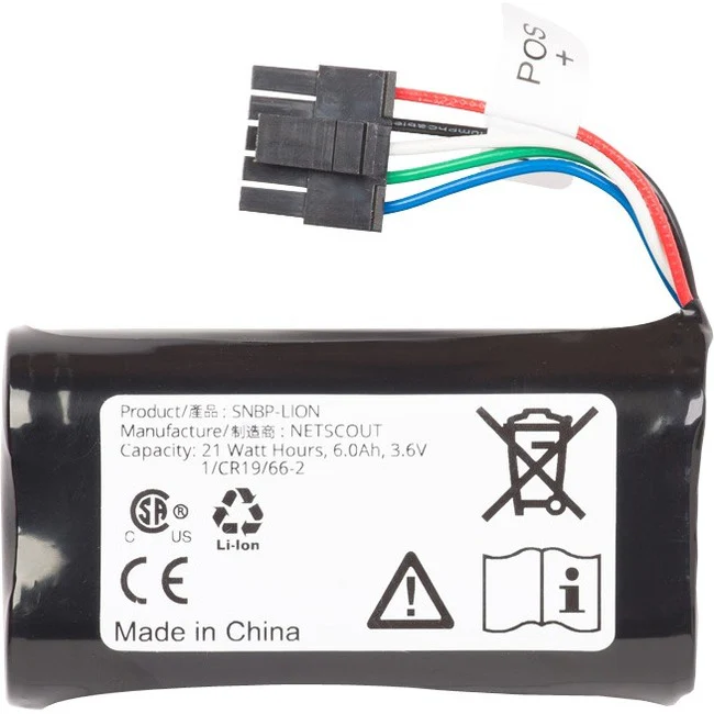 NetAlly Lithium-Ion Replacement Battery For LinkRunner AT Or AirCheck G2 - For Network Tester - Battery Rechargeable - Lithium Ion (Li-Ion)