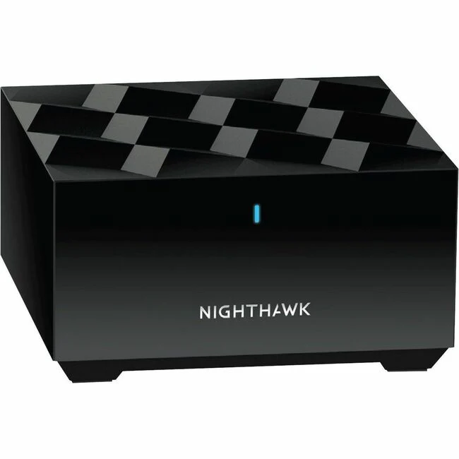 Netgear Nighthawk MK63S Wi-Fi 6 IEEE 802.11 a/b/g/n/ac/ax Wireless Router - Dual Band - 2.40 GHz ISM Band - 5 GHz UNII Band - 4 x Antenna(4 x Internal) - 230.40 MB/s Wireless Speed - 1 x Network Port - 1 x Broadband Port - Gigabit Ethernet - VPN Supporte